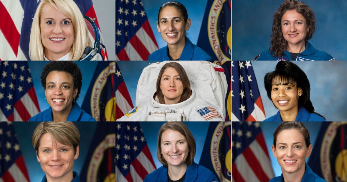 Imagen de Una de estas nueve mujeres pisará la Luna. Otro gran paso para la Humanidad.